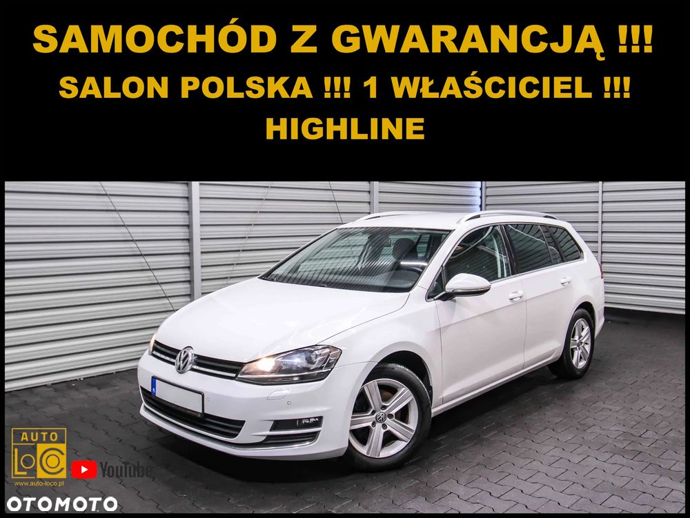 Volkswagen Golf VII 1.6 TDI BMT Highline