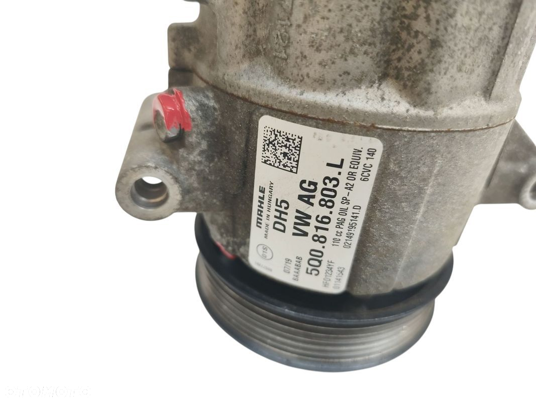SPRĘŻARKA KOMPRESOR KLIMATYZACJI SKODA AUDI SEAT VW 5Q0816803L - 4