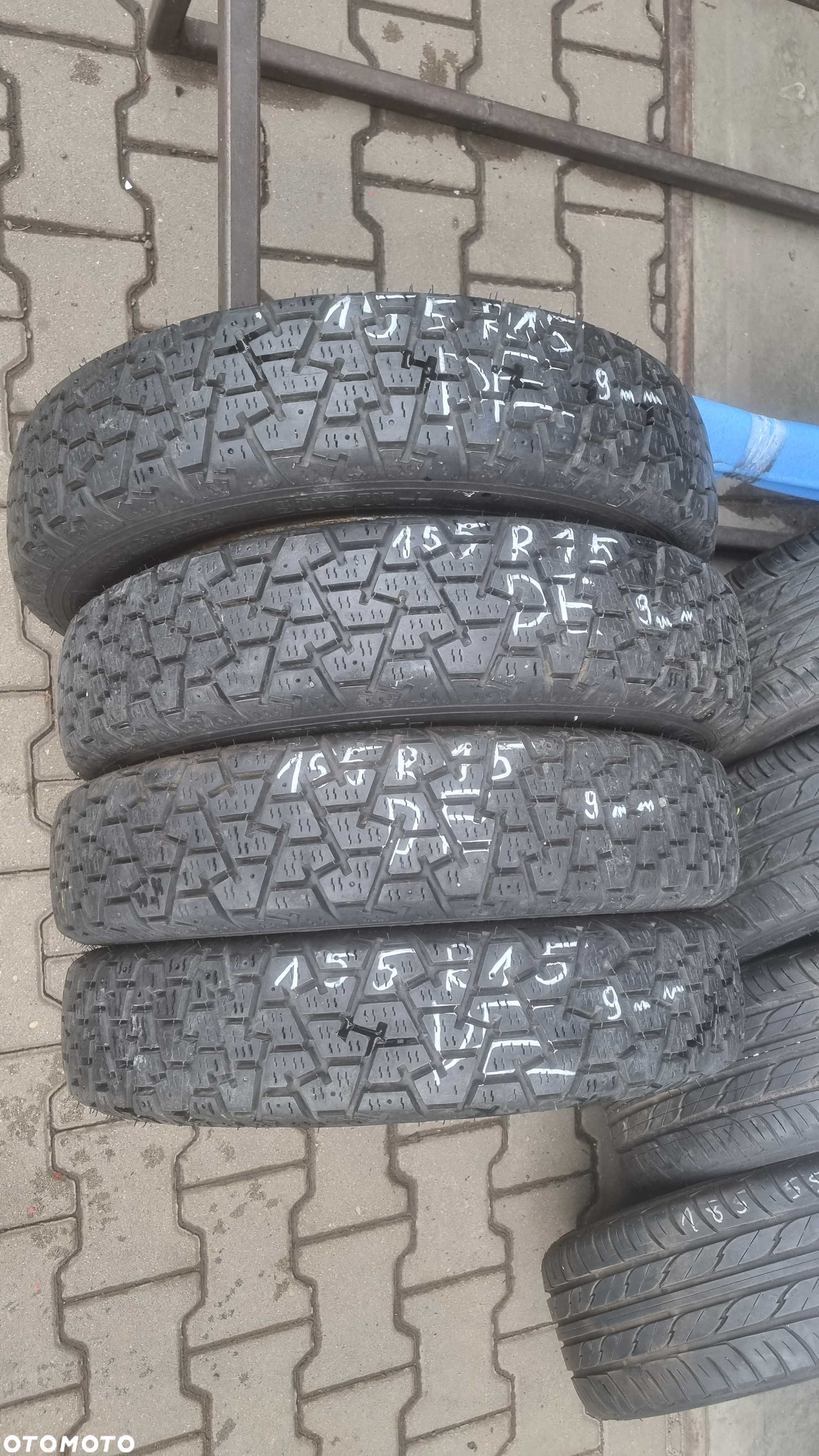 4 Opony zimowe 155/80r15 Vredestein Snow+ Warszawa - 1