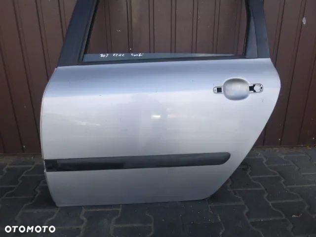 DRZWI LEWY TYŁ LEWE TYLNE PEUGEOT 307 01-05 KOLOR EZAC - 5