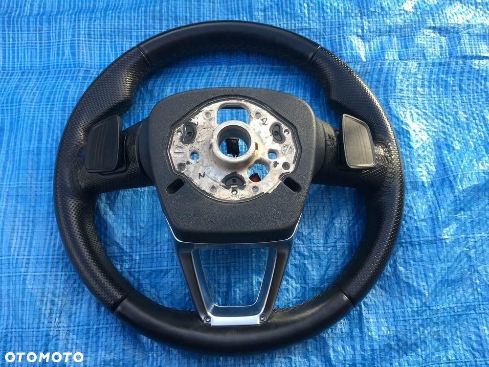 Audi Q7 4M Kierownica Grzana Łopatki 2017r 4M0419689k4PK - 9