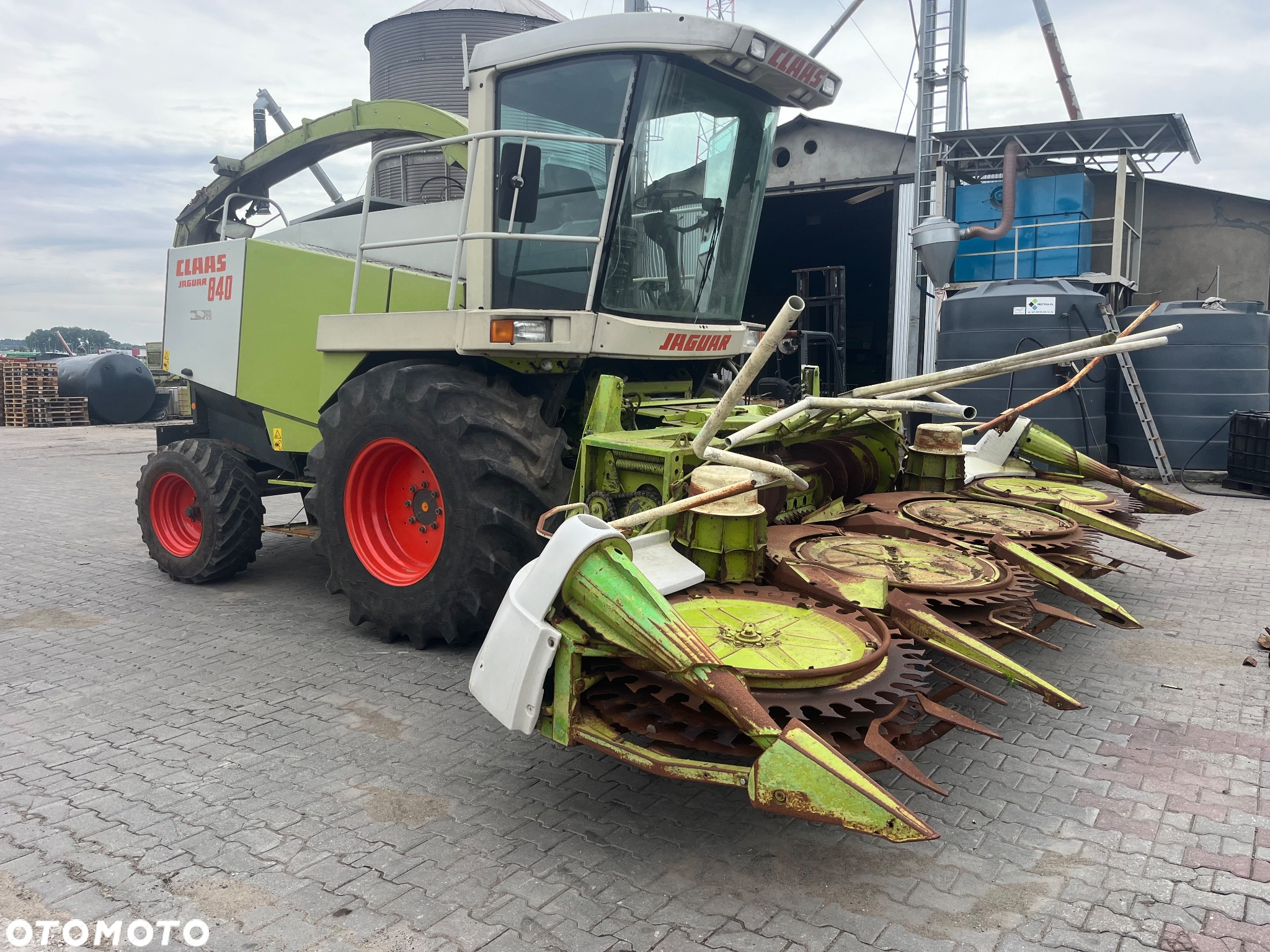 Claas Jaguar 840 + RU 600 - 5