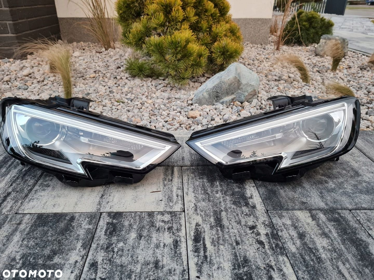 AUDI A3 8V LIFT Lampy przód Bi Xenon Led 8V0941005E 8V0941006E - 2