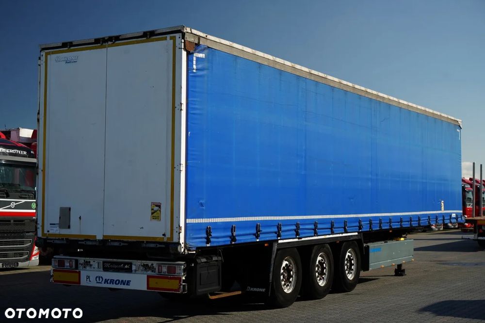 Krone FIRANKA / STANDARD / KOSZ NA PALETY / OŚ PODNOSZONA / SAF - 8