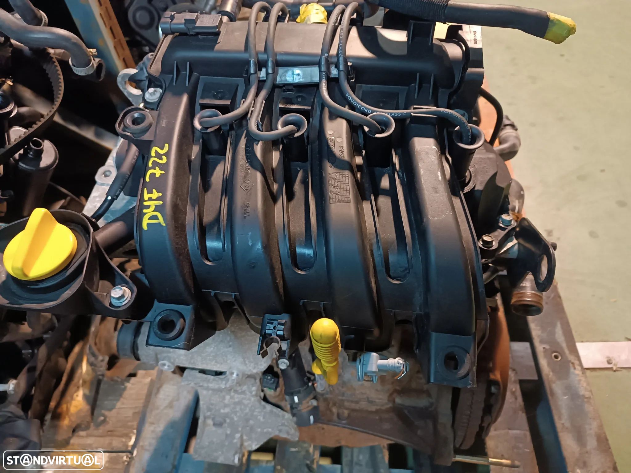 MOTOR RENAULT CLIO II 1.2 16V D4F722 - 1