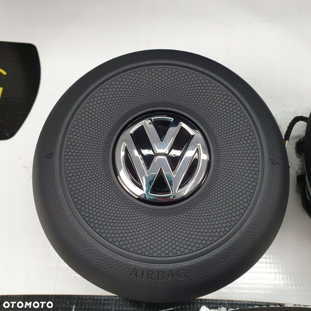 VW TIGUAN 2 II DESKA ROZDZIELCZA KONSOLA KOKPIT PULPIT PODUSZKI AIRBAG AIR BAG PASY KIT SET - 8