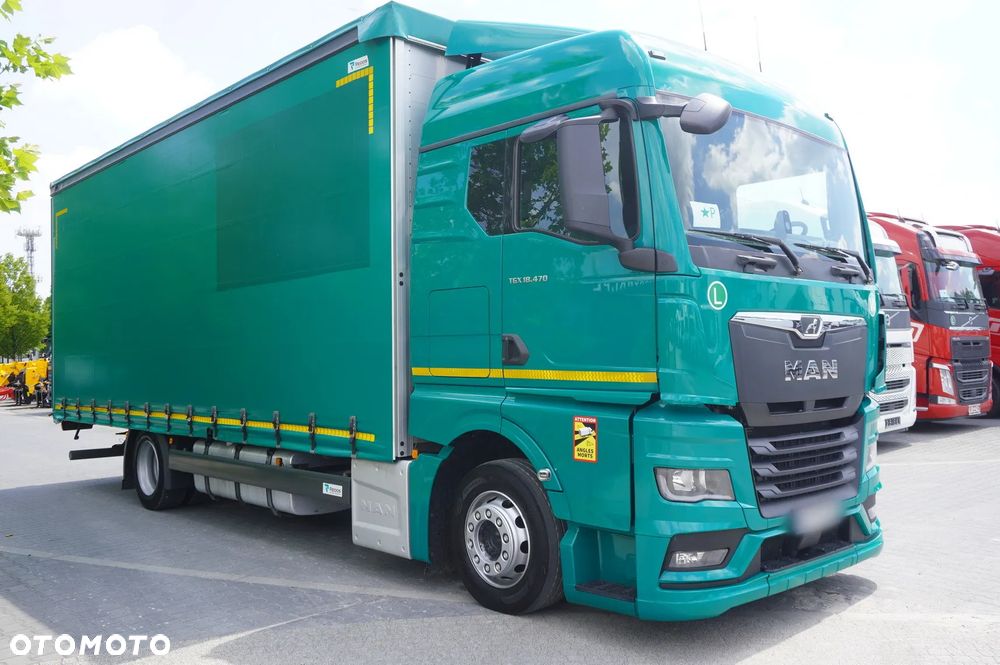 MAN TGX 18.470 / 2022 / Firanka 19 EPAL / Retarder / 15 sztuk - 7