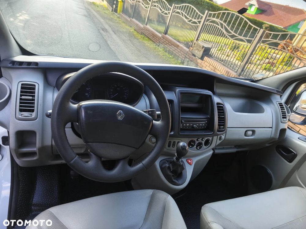 Renault TRAFIC LONG 2.0D 115KM 6 BIEGÓW KLIMATYZACJA SKRZYDEŁKA 14R VIVARO BLUETOOTH - 9