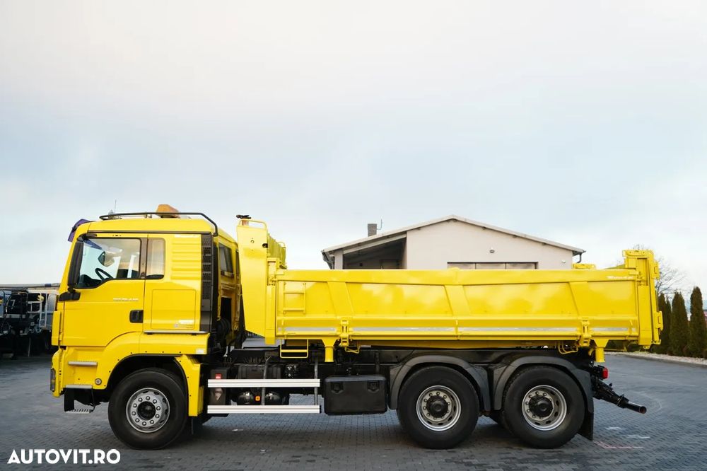 MAN TGS 26.440 / 6X4 / BASCĂLARE DUBLE / HIDRODOXIE / AUTOMATĂ / CABINĂ DE CUȘET - 10