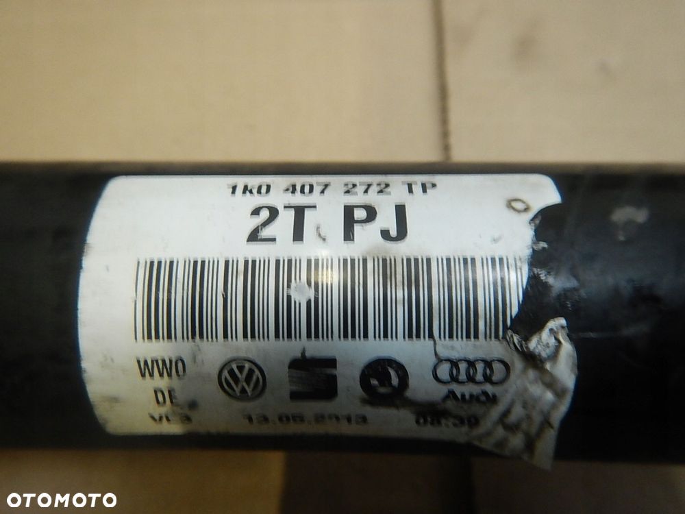 polos prawy przód przednia vw golf vi passat b7 2.0 tdi 1k0407272tp - 5