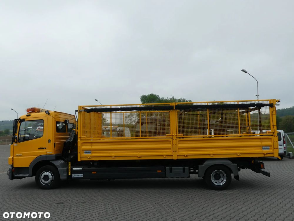Mercedes-Benz ATEGO 1222 / WYWROTKA 3-STRONNA + HDS SKŁADANY W Z / - 10