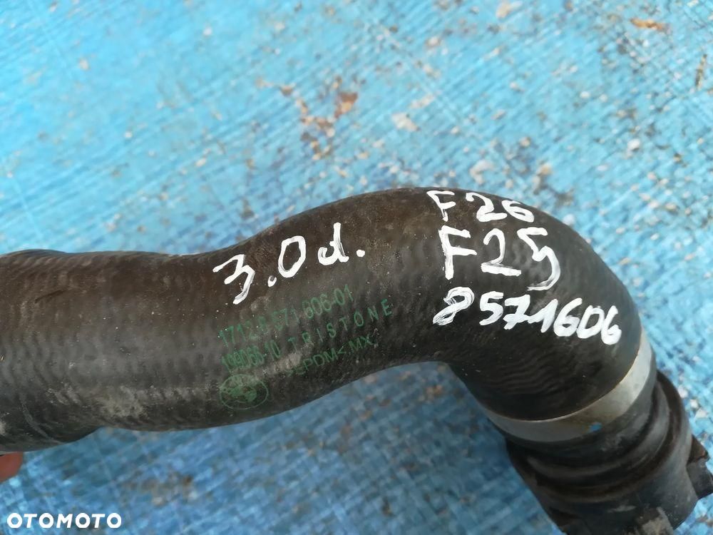 BMW X3 F25 X4 F26 3.0 Diesel Przewód Wody Chłodnicy Wąż 8571606 - 3