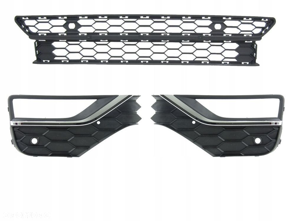 Kratka Kratki + halogeny w zderzak VW Amarok 16 - 22 PDC Zestaw ! - 1