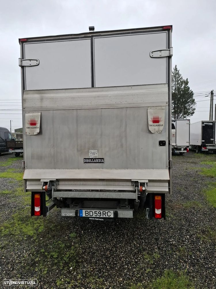 Iveco 35 C18 cx fechada plat elevatoria motor 3.000 cx automatica - 4