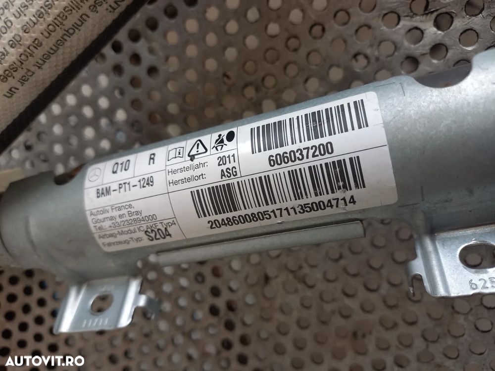 Airbag Cortina Stanga Dreapta Mercedes C Class W204 An 2007-2008-2009-2010-2011-2012-2013-2014-2015 - 9