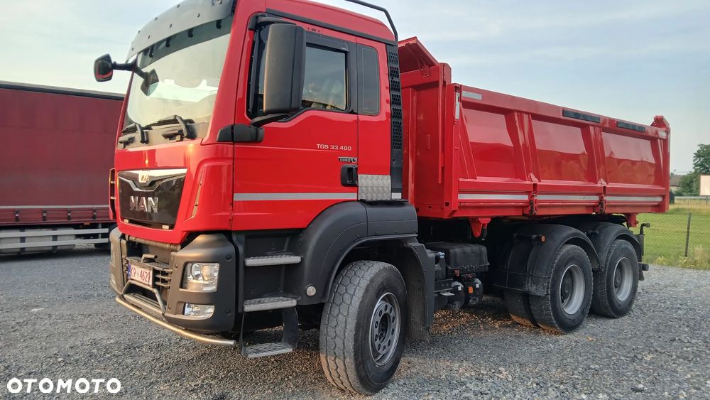 MAN TGS 33.440 33.480 6X4 WYWROTKA MEILLER KIPPER HYDROBURTA  INTARDER - 2