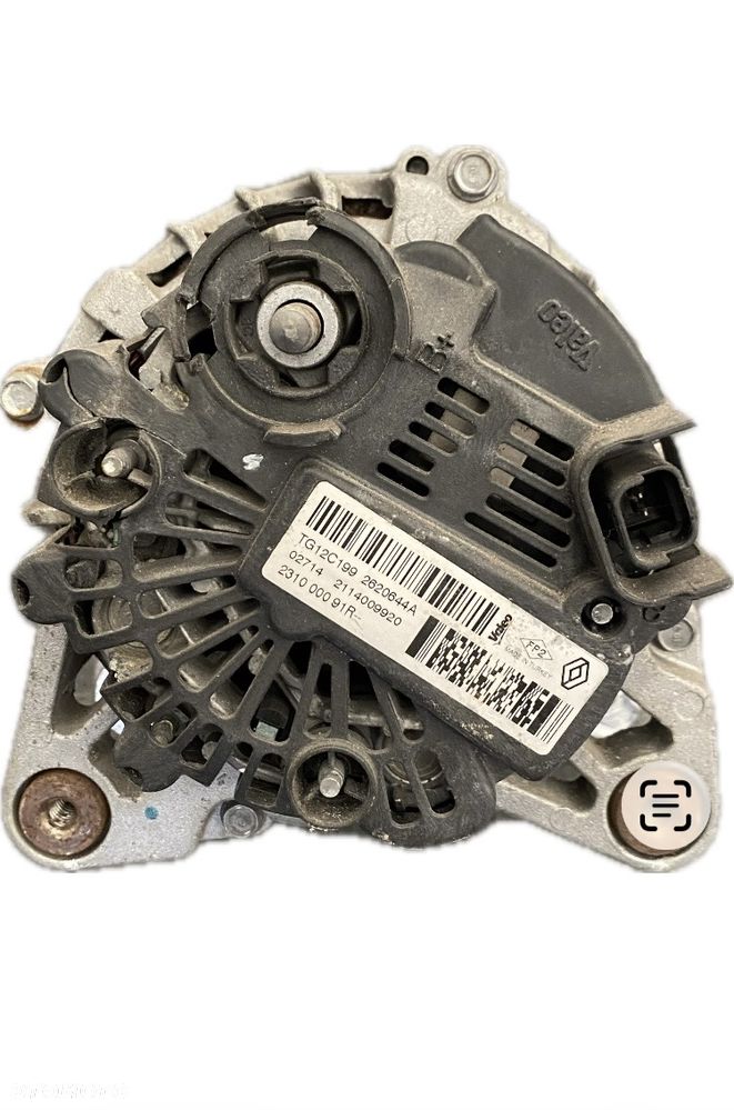 DACIA DUSTER 1 I  1.2 TCE  IGŁA ! ! PO 22 tyś km ! ALTERNATOR Sandero II Logan 0.9 TCE 0.9tce DASTER 1.2tce RENAULT clio IV 4 Captur 1 I megane IV 231000091R - 4