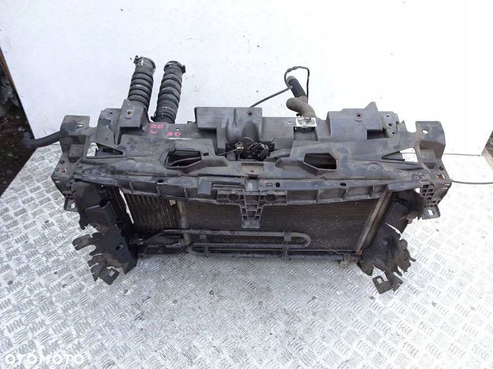 pas przedni chłodnice kpl. peugeot 508 10-18r., 1.6 e-hdi - 2
