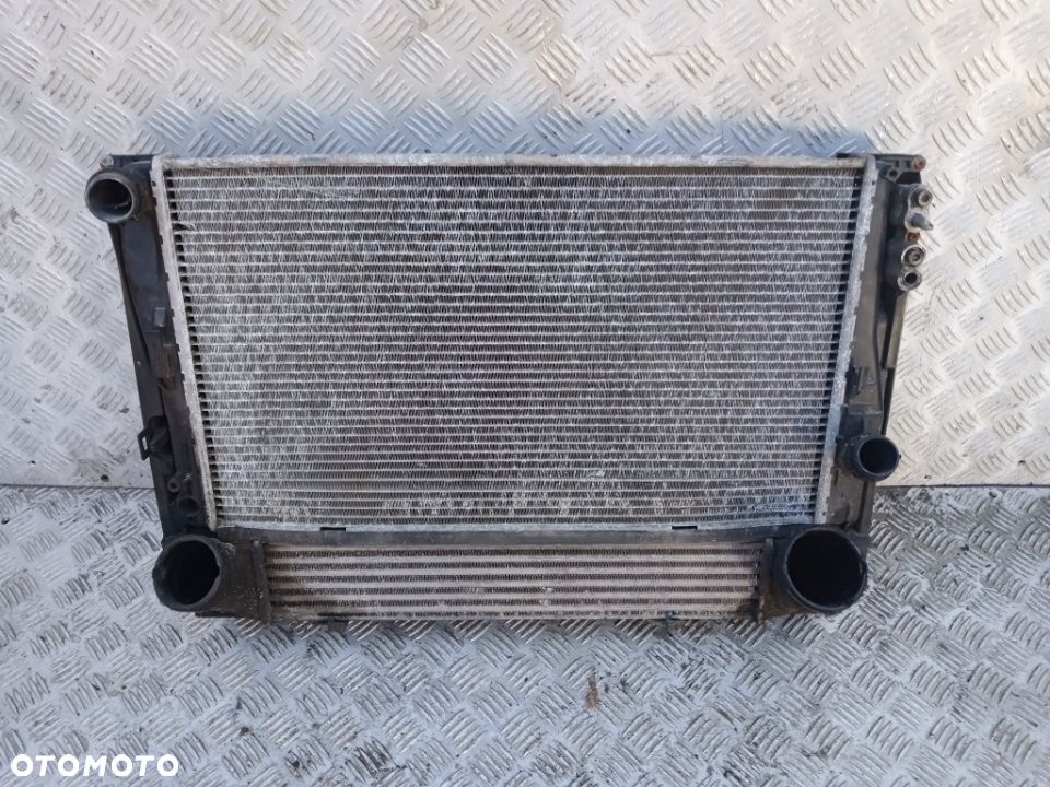 BMW E87 E90 E92 2.0 D KOMPLET CHŁODNIC 6294765 781029101 - 1