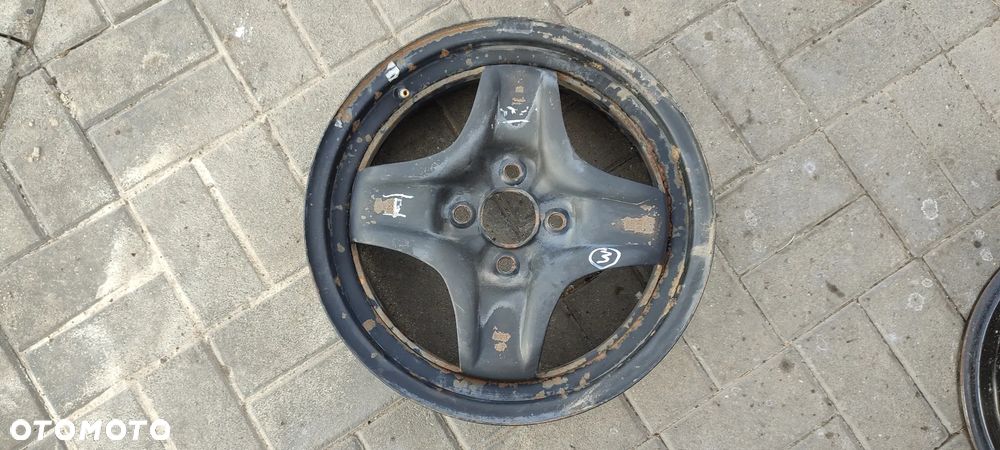 FELGI 4x100 6Jx15 CALI ET50 OPEL CORSA KARL ADAM STRUKTURALNE KOMPLET - 4