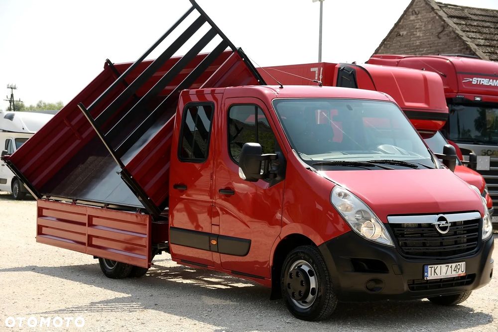 Renault MASTER MOVANO 2.3 CDTi * WYWROTKA 3-STRONNA * BRYGADOWY * DOKA 7-OSÓB * - 2