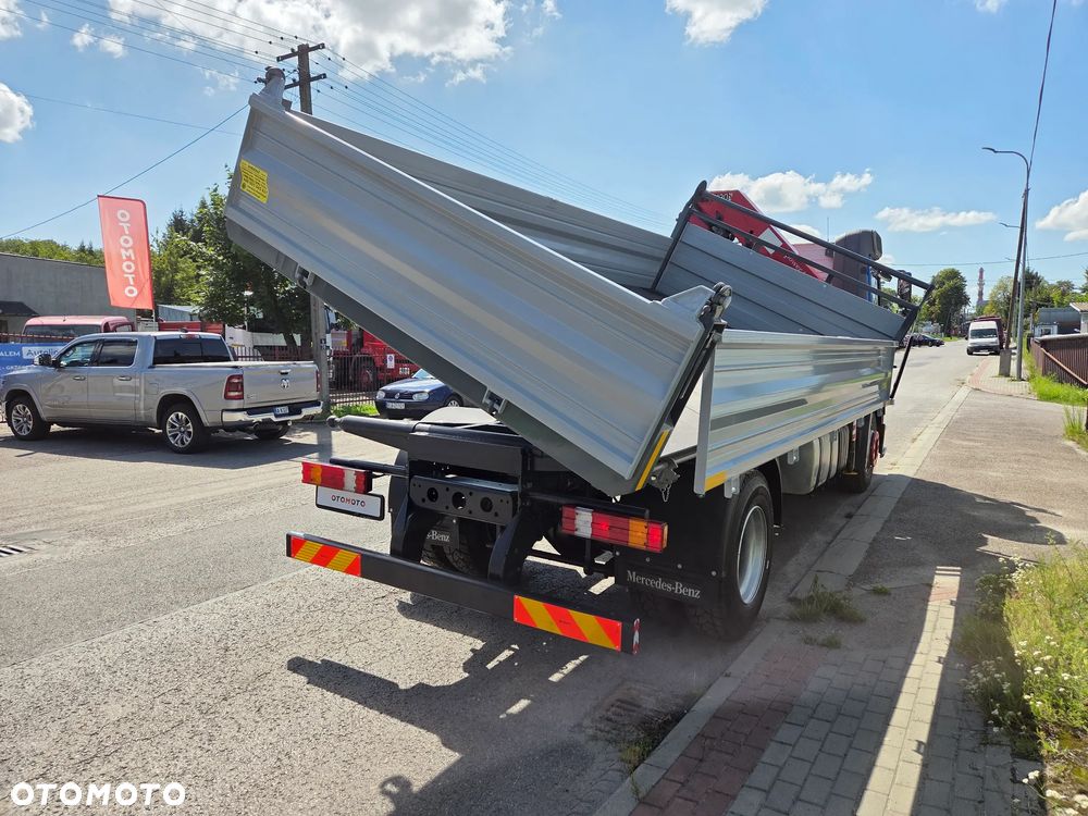 Mercedes-Benz AXOR 1824 // HDS HMF 1420-K3 3 WYSUWY + PILOT // NOWY KIPER // ŻURAW DŹWIG CRANE KRAN - 21