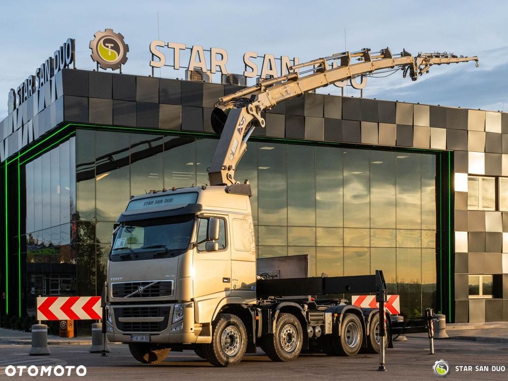 Volvo FH540 8x4 HIAB 477 E-6XS HDS Żuraw Fly Jib Wciągarka - 2