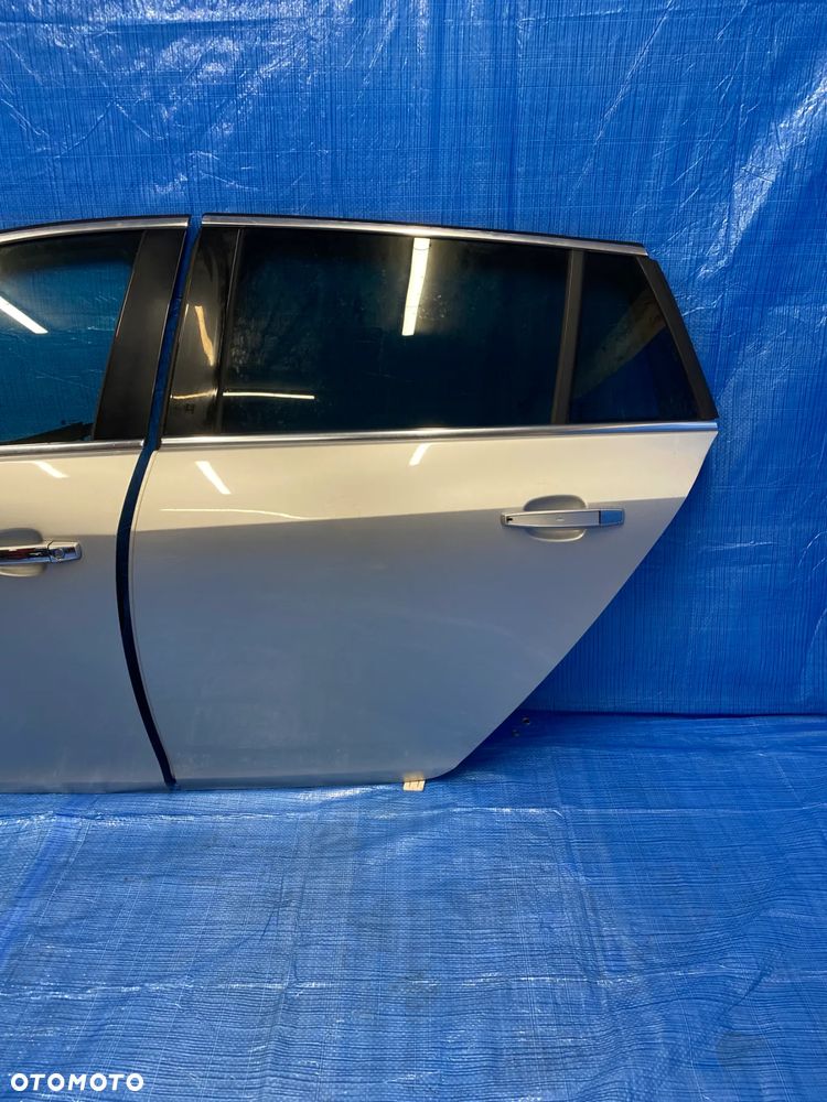 OPEL INSIGNIA A DRZWI LEWE LEWY PRZÓD PRZEDNIE TYŁ TYLNE SREBRNE Z176 KOMPLETNE - 6