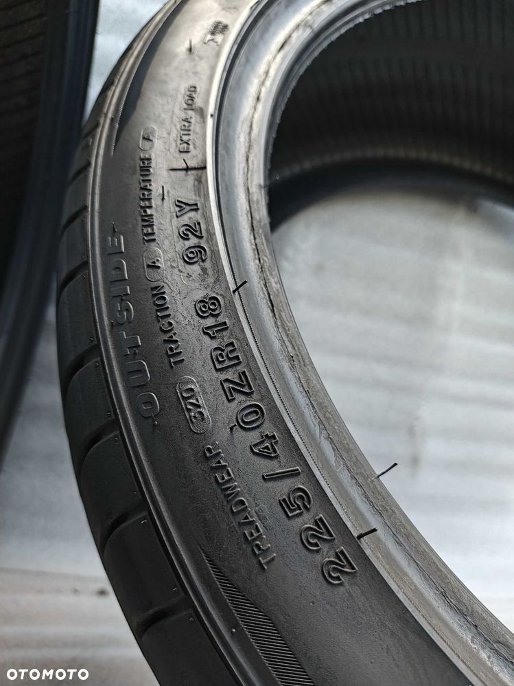 Opony Letnie 225/40/18 Imperial 2szt 6,5mm 2023r MB - 8