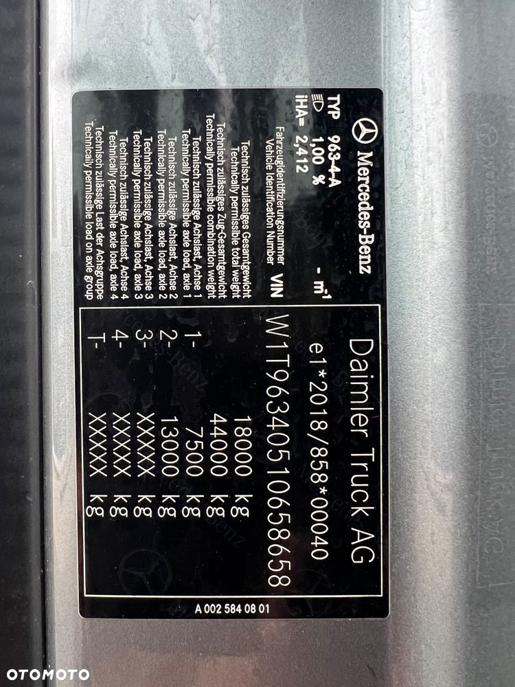Mercedes-Benz ACTROS L MP5 POLIFTOWY bez retardera prokontraktowy - 14