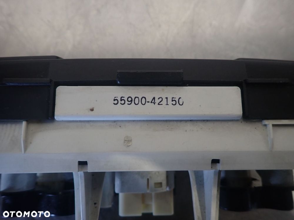 PANEL STEROWANIA NAWIEWU KLIMATYZACJI TOYOTA RAV4 II 2.0 D 55900-42150 - 3