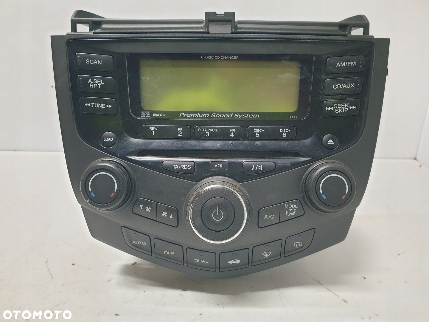 RADIO CD PANEL KLIMATYZACJI HONDA ACCORD VII 39175-SEA-E220-M1 - 2