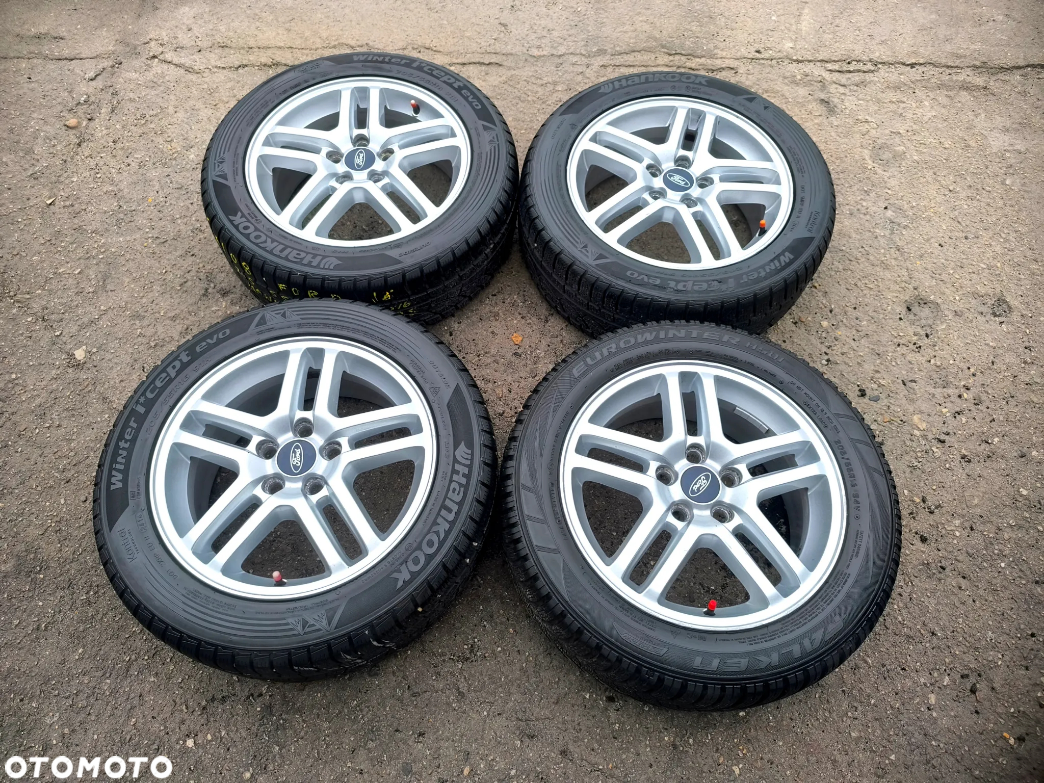 5x108 Felgi Aluminiowe Alufelgi 16 Koła FORD MONDEO MK3 MK4 FOCUS CMAX SMAX GALAXY II 2 KUGA TOURNEO TRANSIT CONNECT VOLVO C30 V40 S40 V50 Legnica ALU-RAD 215/55 - 2