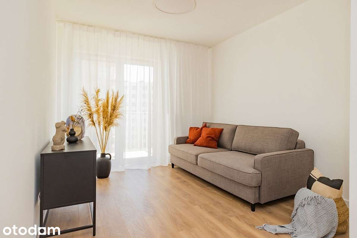 2-pokojowe | 46,38 m2 | Balkon | Umeblowane