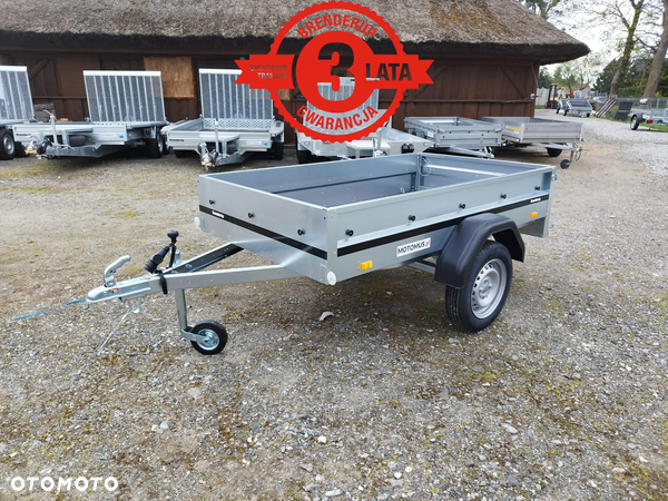 Brenderup Przyczepa Brenderup 1203S UB 203x116x35 1 oś 750kg nowa HIT CENOWY plandeka płaska gratis