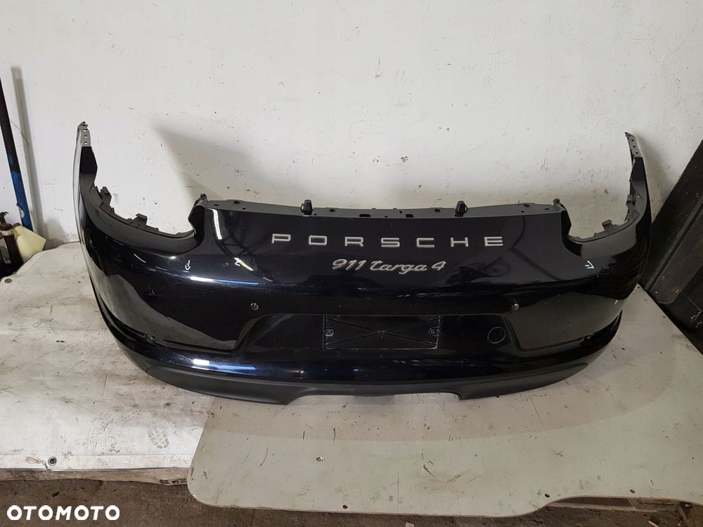 zderzak tył tylni porsche 911 targa 4 2016 pod pdc - 1