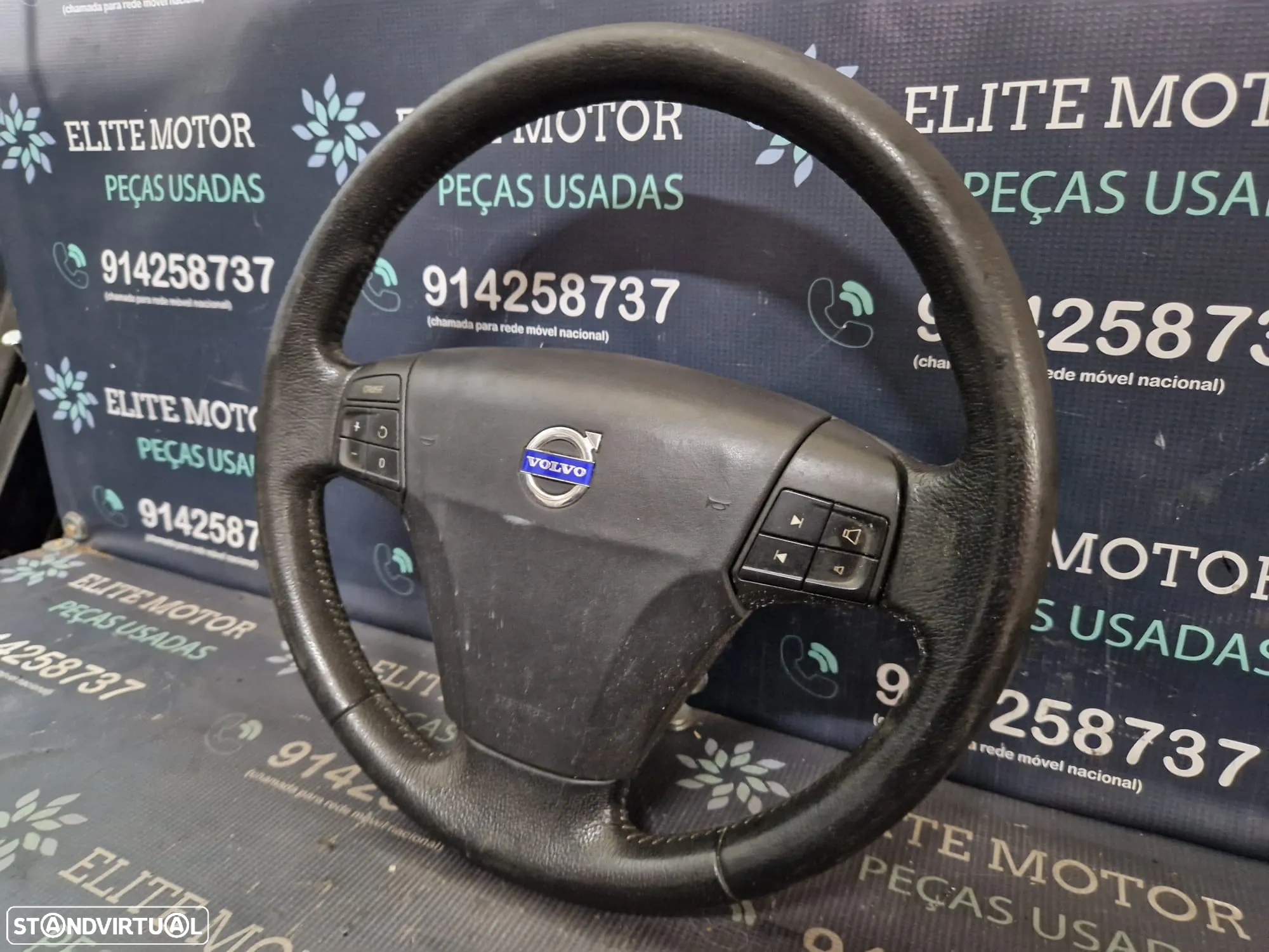 Volante usado pele com airbag VOLVO C70 C30 S40 V50 - 2