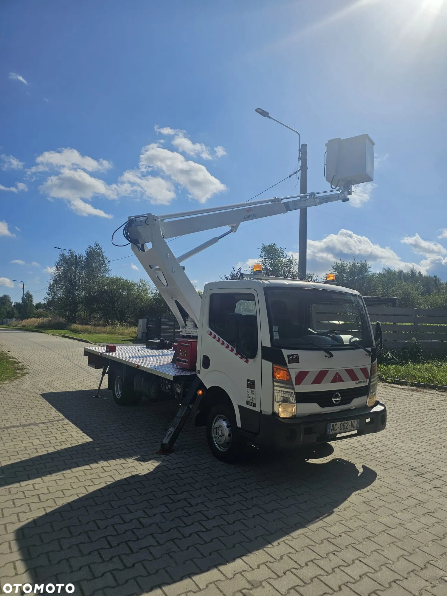 Nissan Cabstar. Podnośnik koszowy 16m .udt resurs gwarancja. - 6