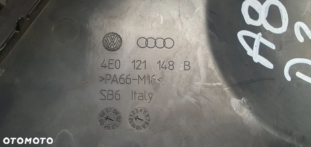 Podszybie osłona podszybia lewa Audi A8 D3 4E1819447J 4E0121148B - 8