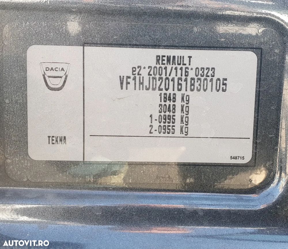 Dacia Duster Blue dCi 115 2WD Prestige - 39