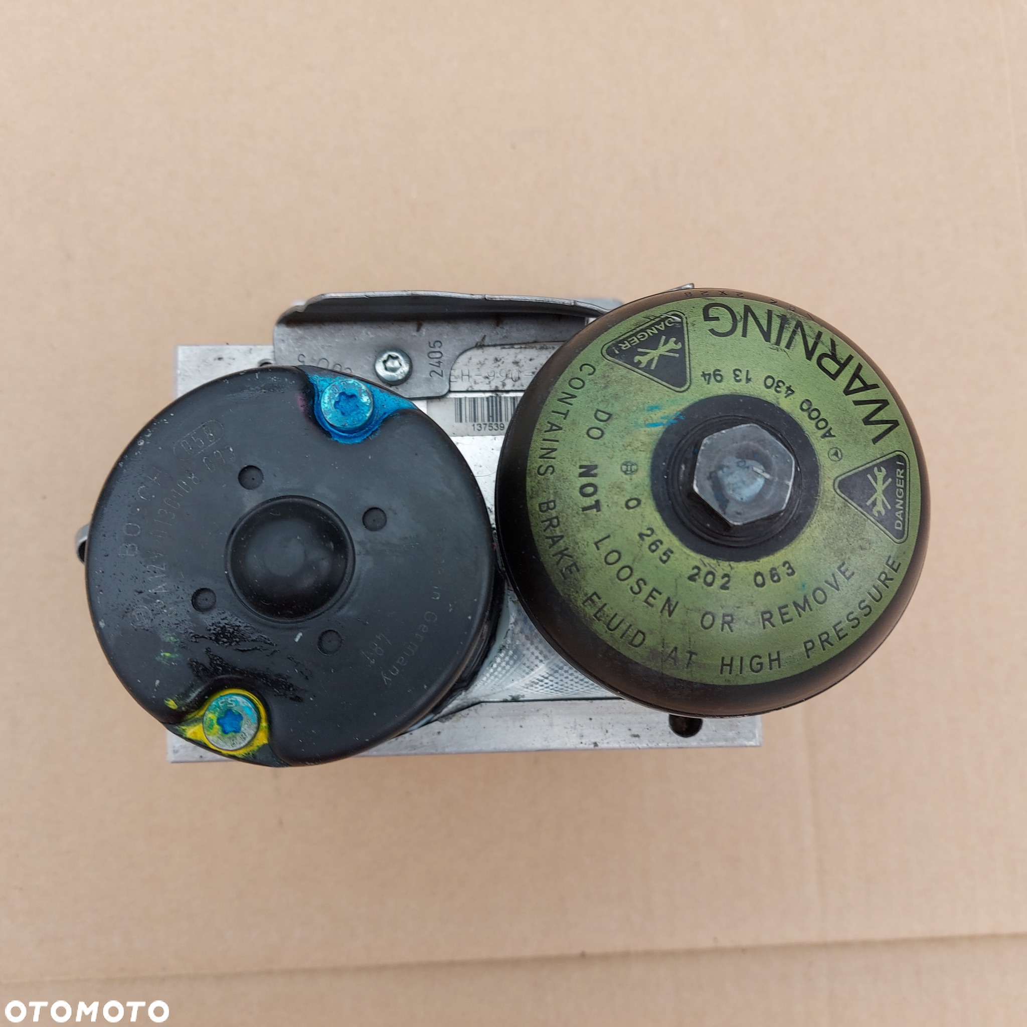 POMPA HAMULCOWA ABS SBC MERCEDES E W211 ORYGINAL DEMONTAZ PO REGENERACJI 0054310512 - 2