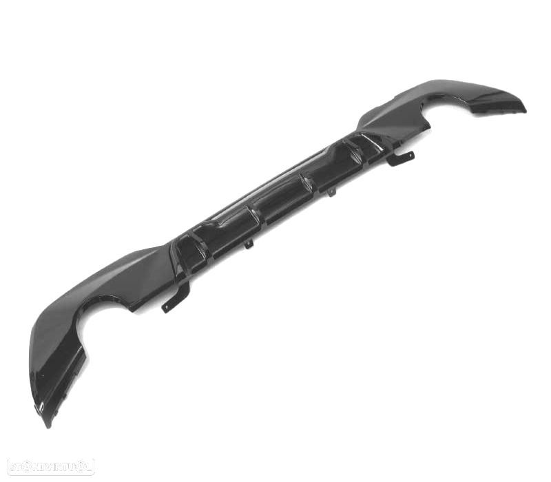 DIFUSOR BMW G20 G21 19- LOOK M PERFORMANCE COMPETITION PRETO BRILHANTE - 4