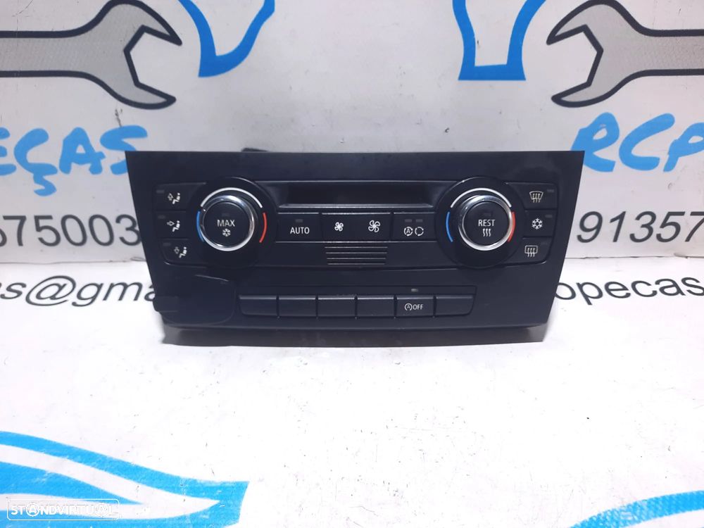 DISPLAY SOFAGEM COMANDO CONTROLO CHAUFFAGE AR CONDICIONADO AC CLIMATRONIC  BMW SERIE 3 E90 E91 SERIE 1 E82 E83 E87 - 1