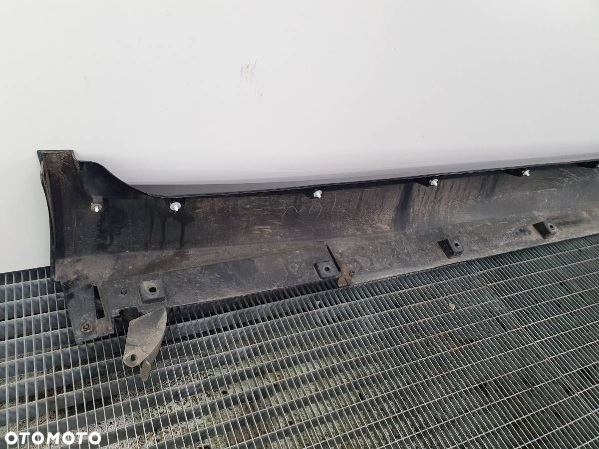 NAKŁADKA LISTWA PROGOWA PRÓG LEWA 768514GA0H INFINITI Q50 2015 GAC CZARNA - 7