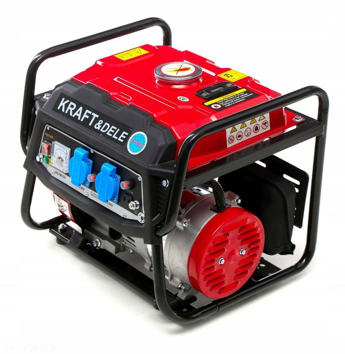 KRAFTDELE AGREGAT PRĄDOTWÓRCZY GENERATOR PRĄDU 12/230V 1500W 3KM KD146 - 3