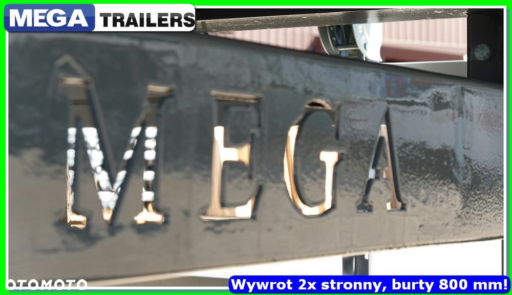 Mega 25 m³ wywrotka - platforma, 2-stronna, HARDOX 450 !!! - 36