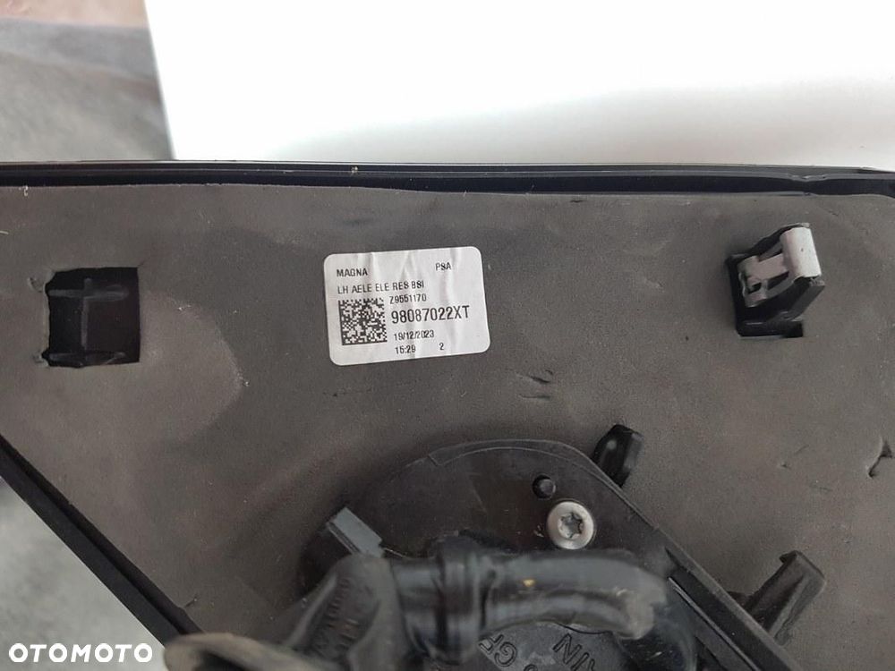 CITROEN JUMPY IV 4 EXPERT LUSTERKO ZEWNĘTRZNE LEWE 9 PIN 98087022XT EU ORYG - 4