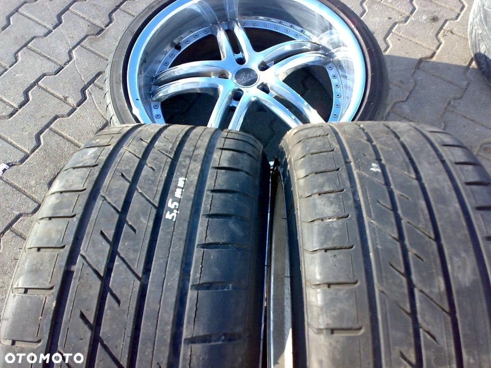 chevrolet camaro v 2009 2015 koła felgi 22'' chrom 5x120 bazo 265/35r22 - 7