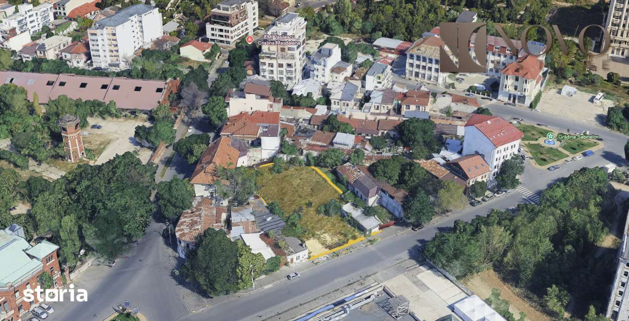 Teren 1400 mp | Calea Rahovei - Piata de Flori | POT 60% | CUT 2,5 - Imagine principală: 2/5