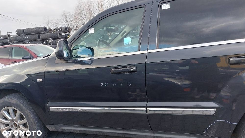 DRZWI KOMPLETNE LEWY PRZÓD JEEP GRAND CHEROKEE WK PSW-DARKCARBON PEARL COAT - 13